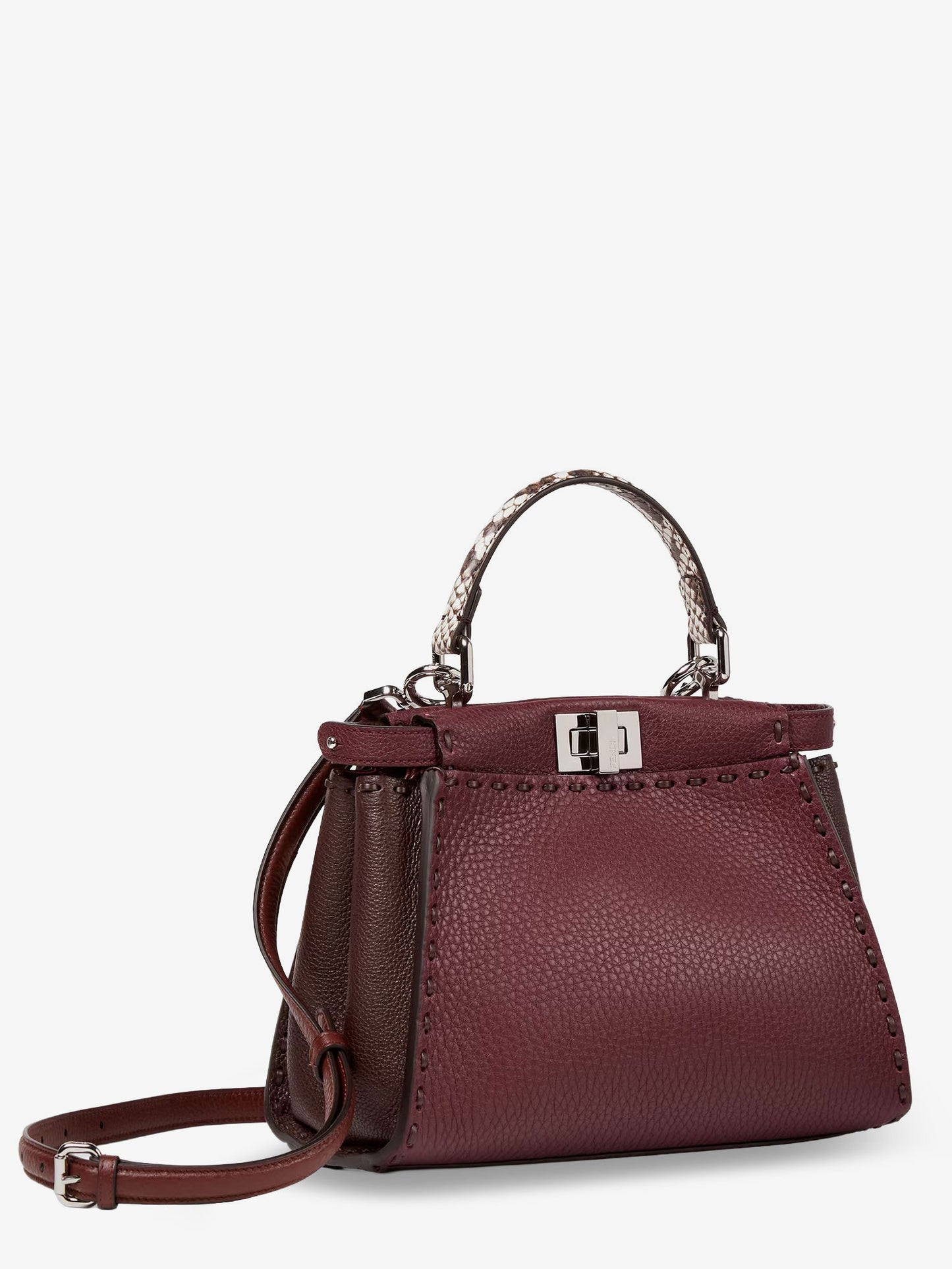 Peekaboo Mini leather crossbody bag
