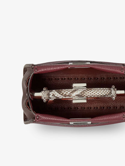 Peekaboo Mini leather crossbody bag thumbnail