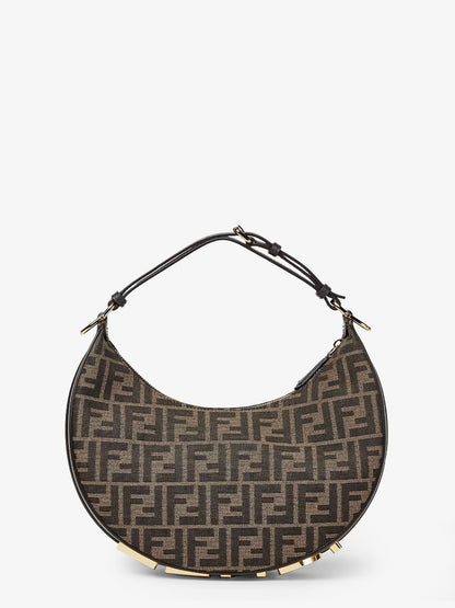 Fendigraphy Small FF jacquard fabric handbag thumbnail