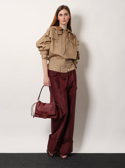 Mamma Baguette Medium leather crossbody bag thumbnail