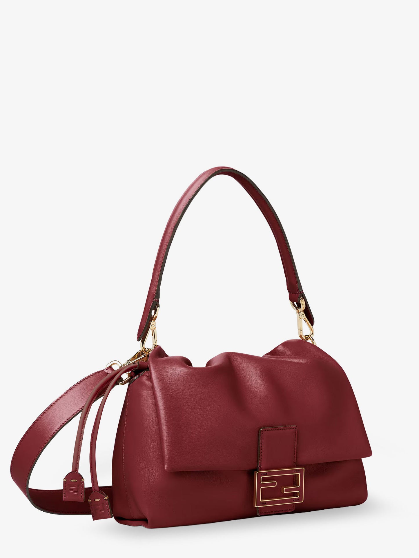 Mamma Baguette Medium leather crossbody bag