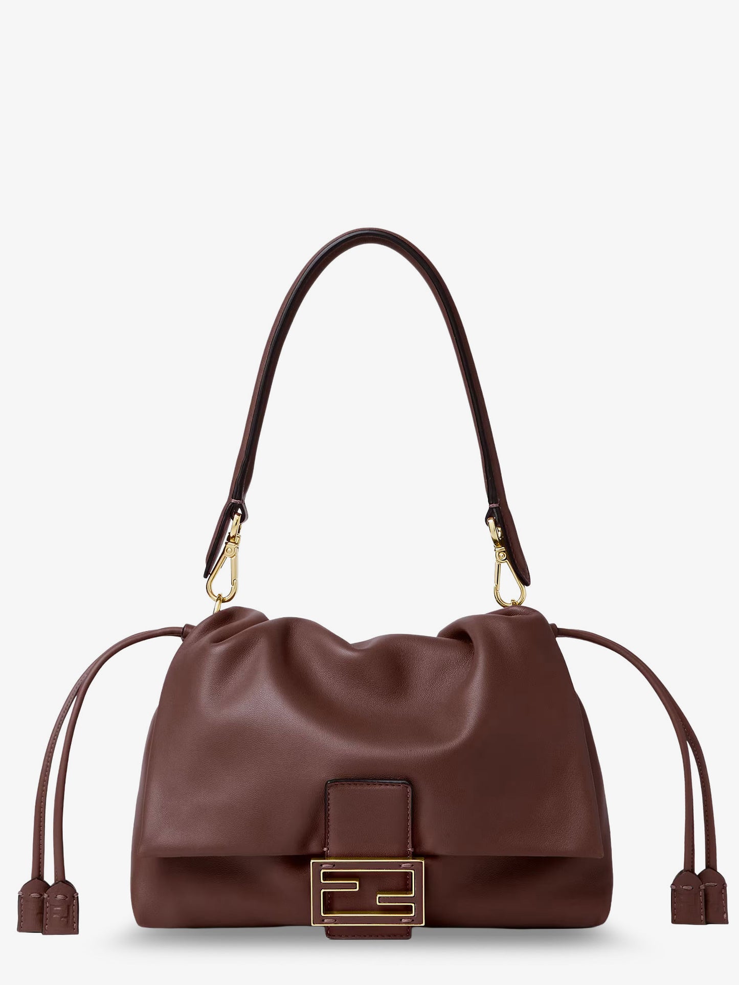 Borsa a tracolla Mamma Baguette Medium in pelle