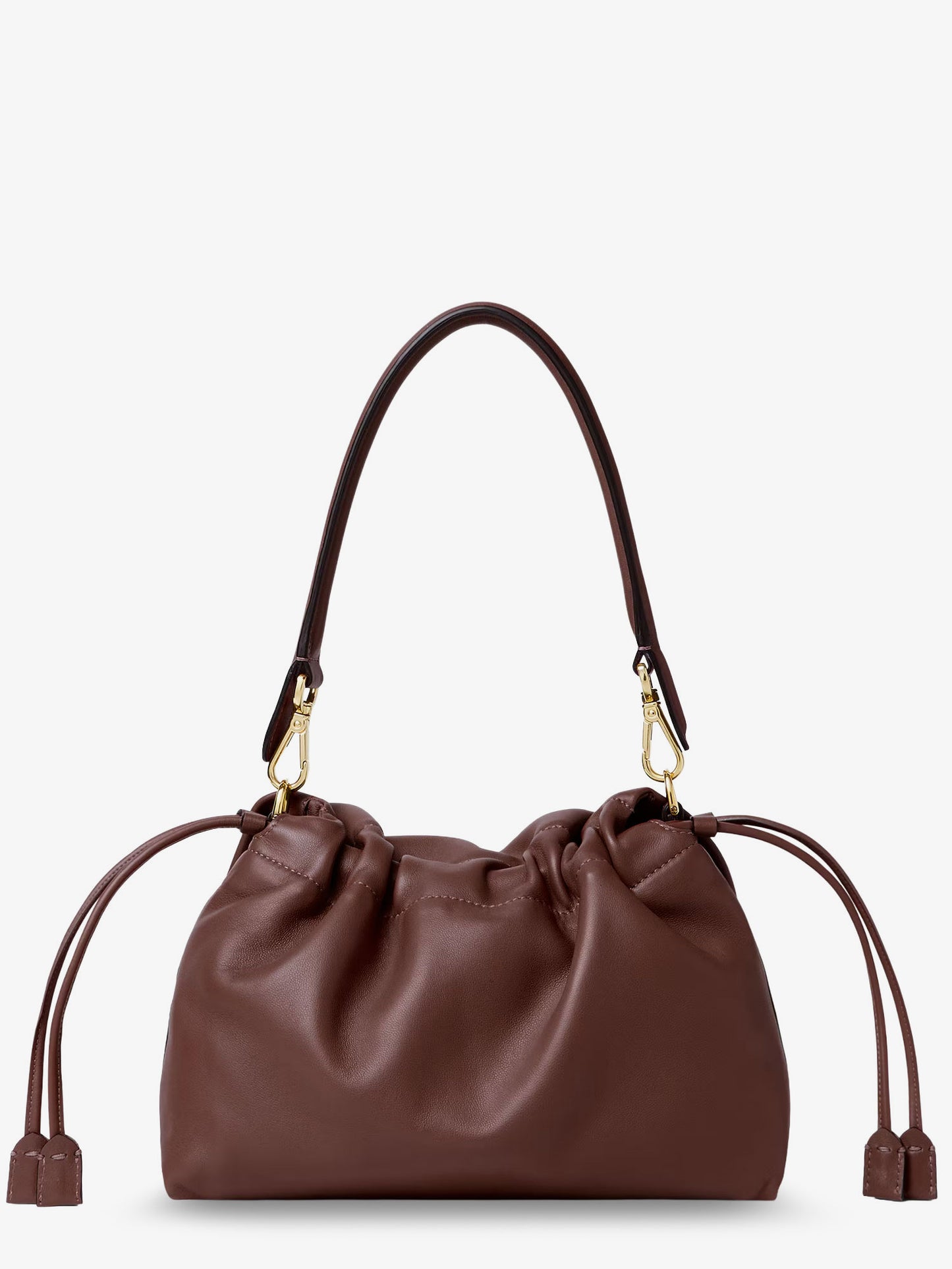 Borsa a tracolla Mamma Baguette Medium in pelle