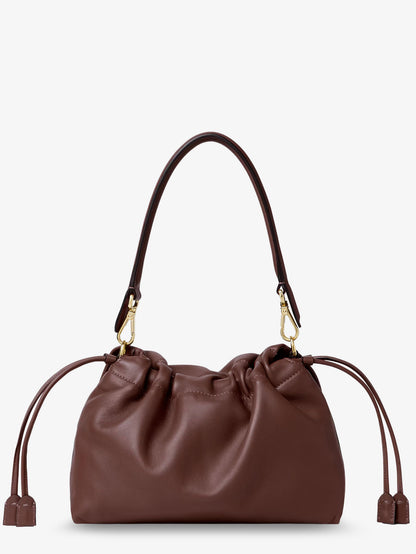 Borsa a tracolla Mamma Baguette Medium in pelle thumbnail