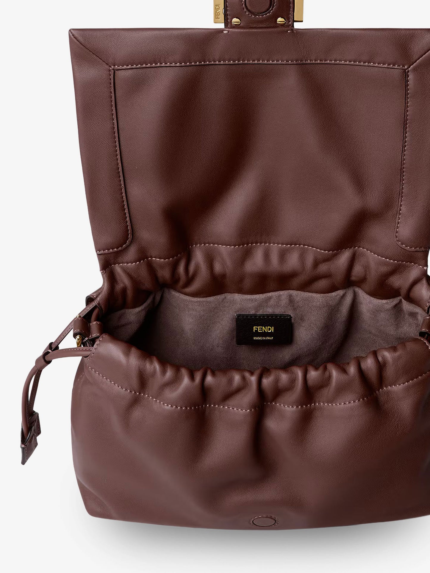 Borsa a tracolla Mamma Baguette Medium in pelle