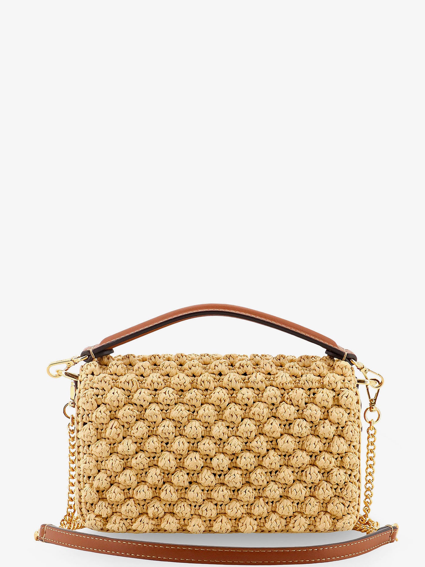 Borsa a tracolla Baguette® Mini in rafia