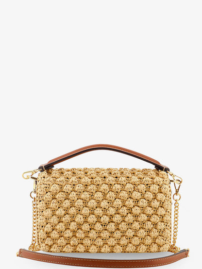 Borsa a tracolla Baguette® Mini in rafia thumbnail