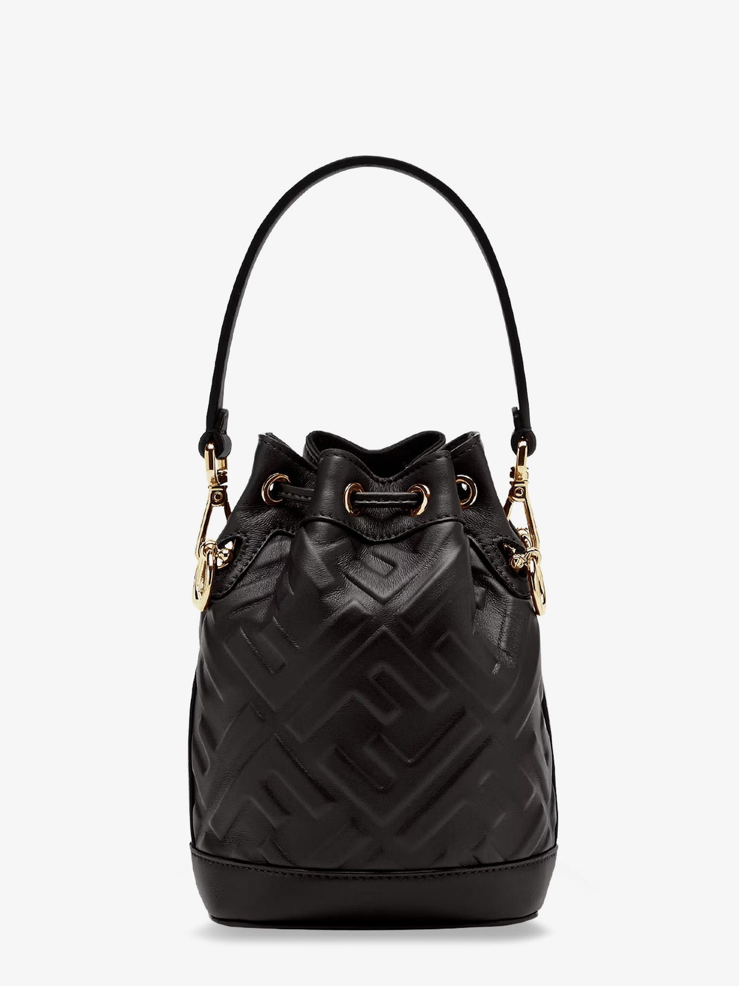 Mon Tresor leather bucket bag