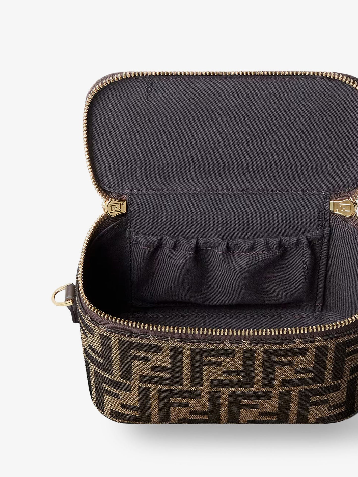Vanity crossbody bag in FF jacquard fabric