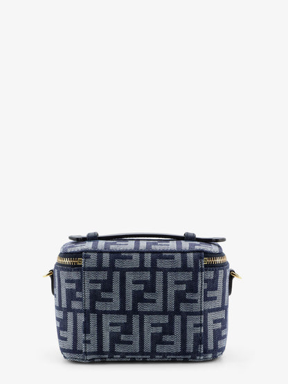 Fendi Vanity denim-effect FF jacquard minibag thumbnail
