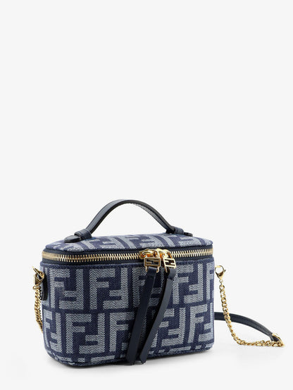 Fendi Vanity denim-effect FF jacquard minibag thumbnail