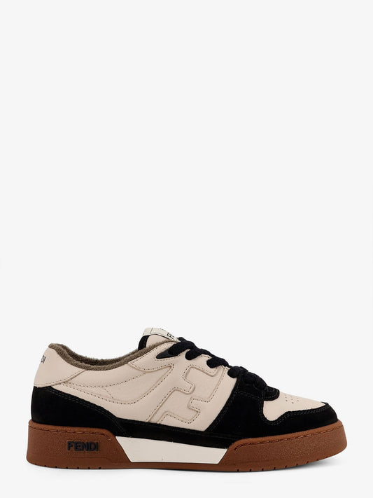 Fendi Match leather low-top sneakers