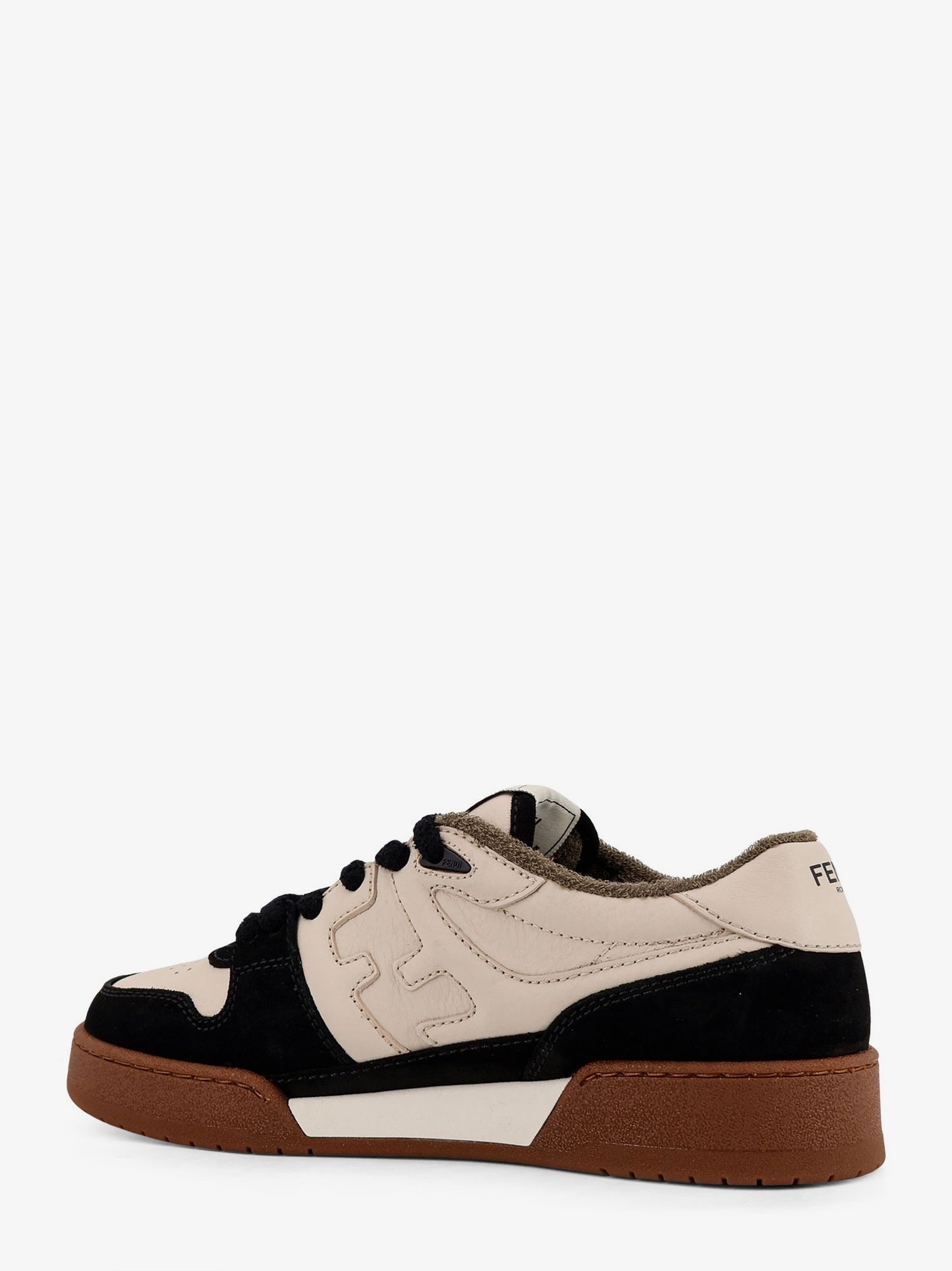 Fendi Match leather low-top sneakers