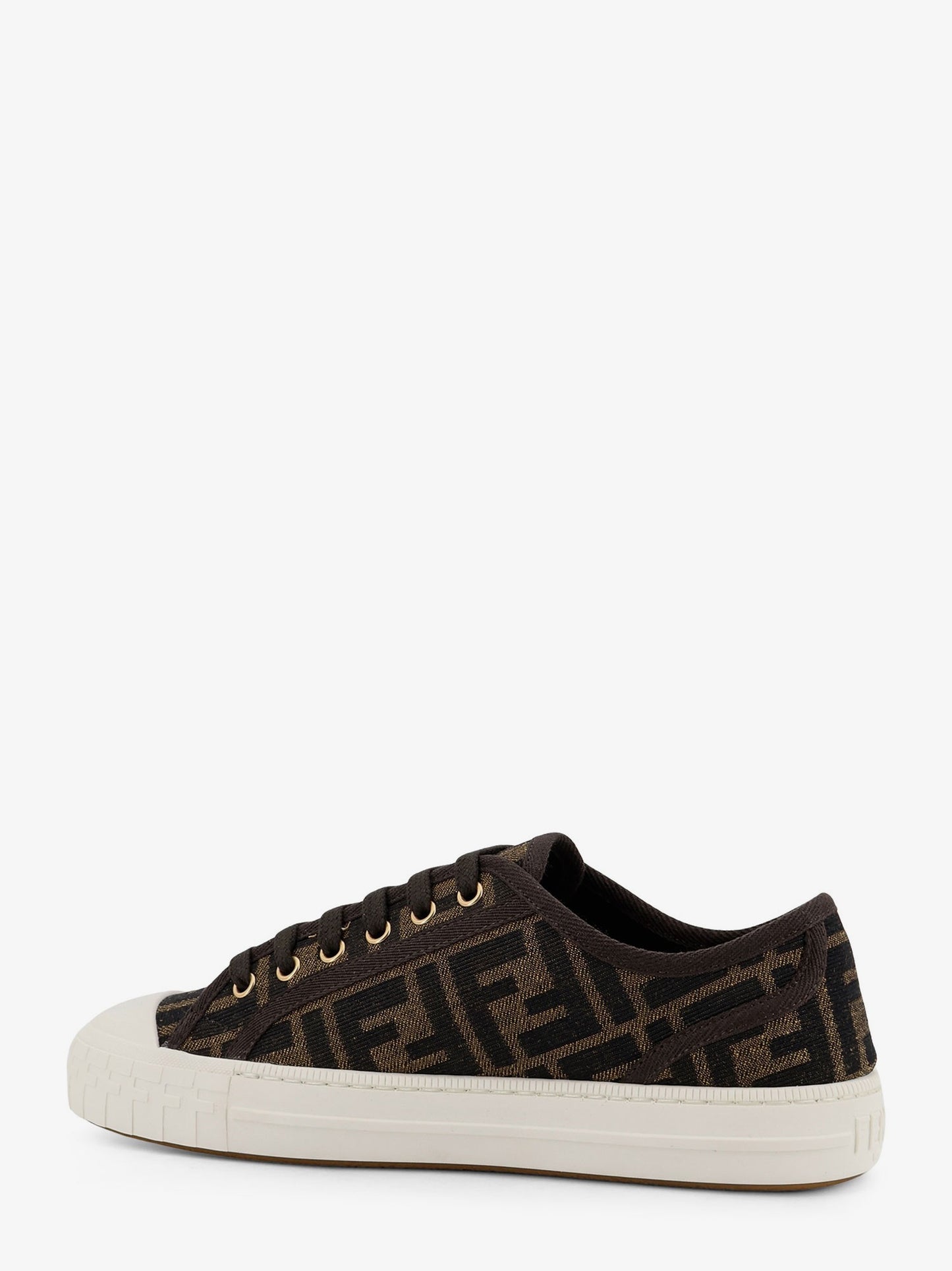 Domino FF Jacquard fabric sneakers