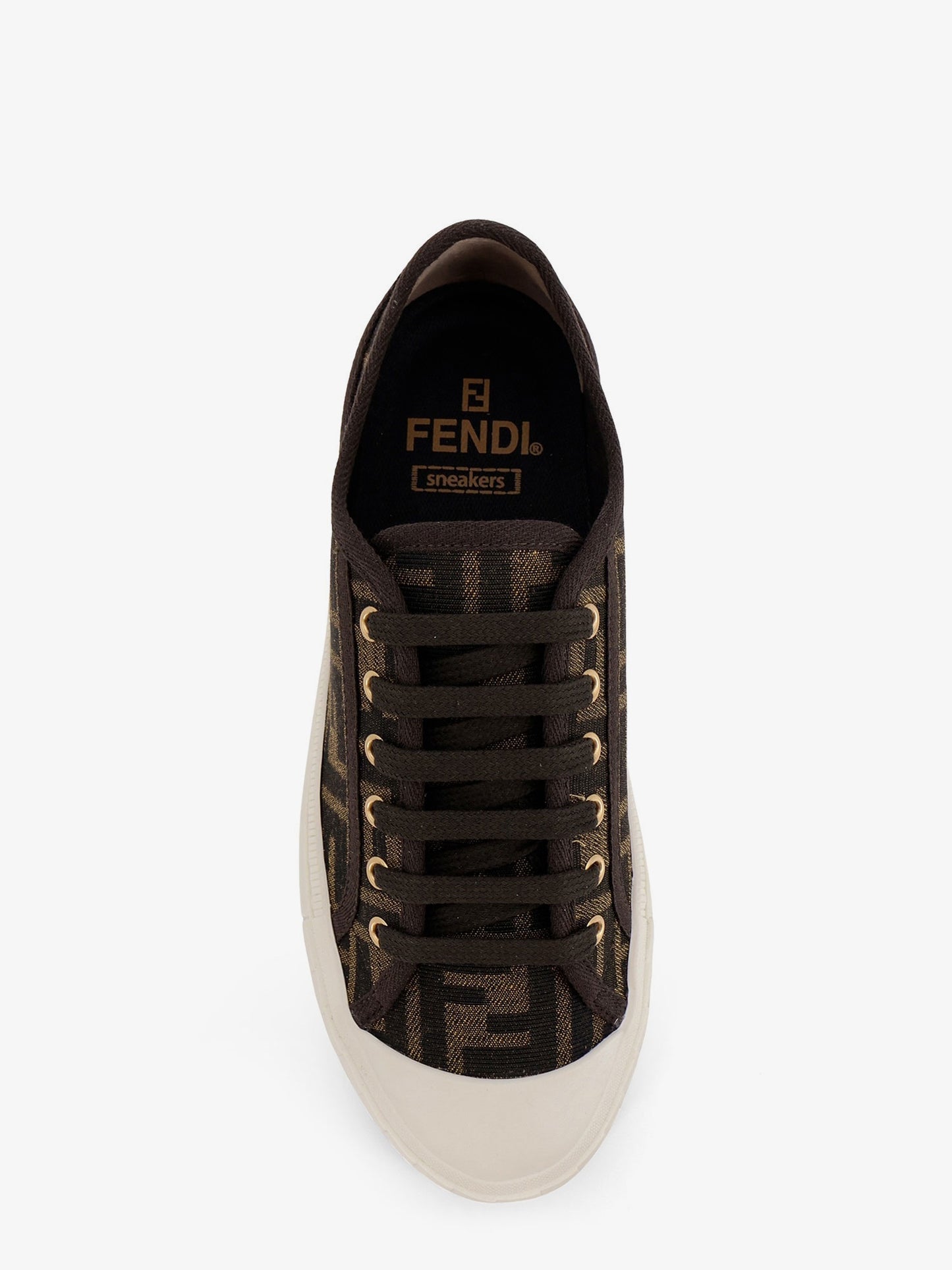 Domino FF Jacquard fabric sneakers