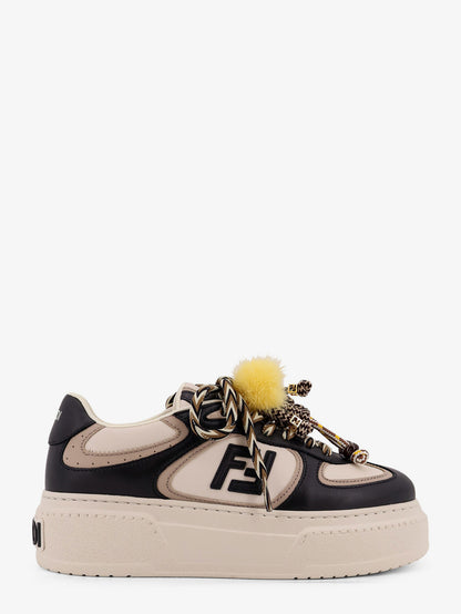 Fendi Match leather sneakers thumbnail