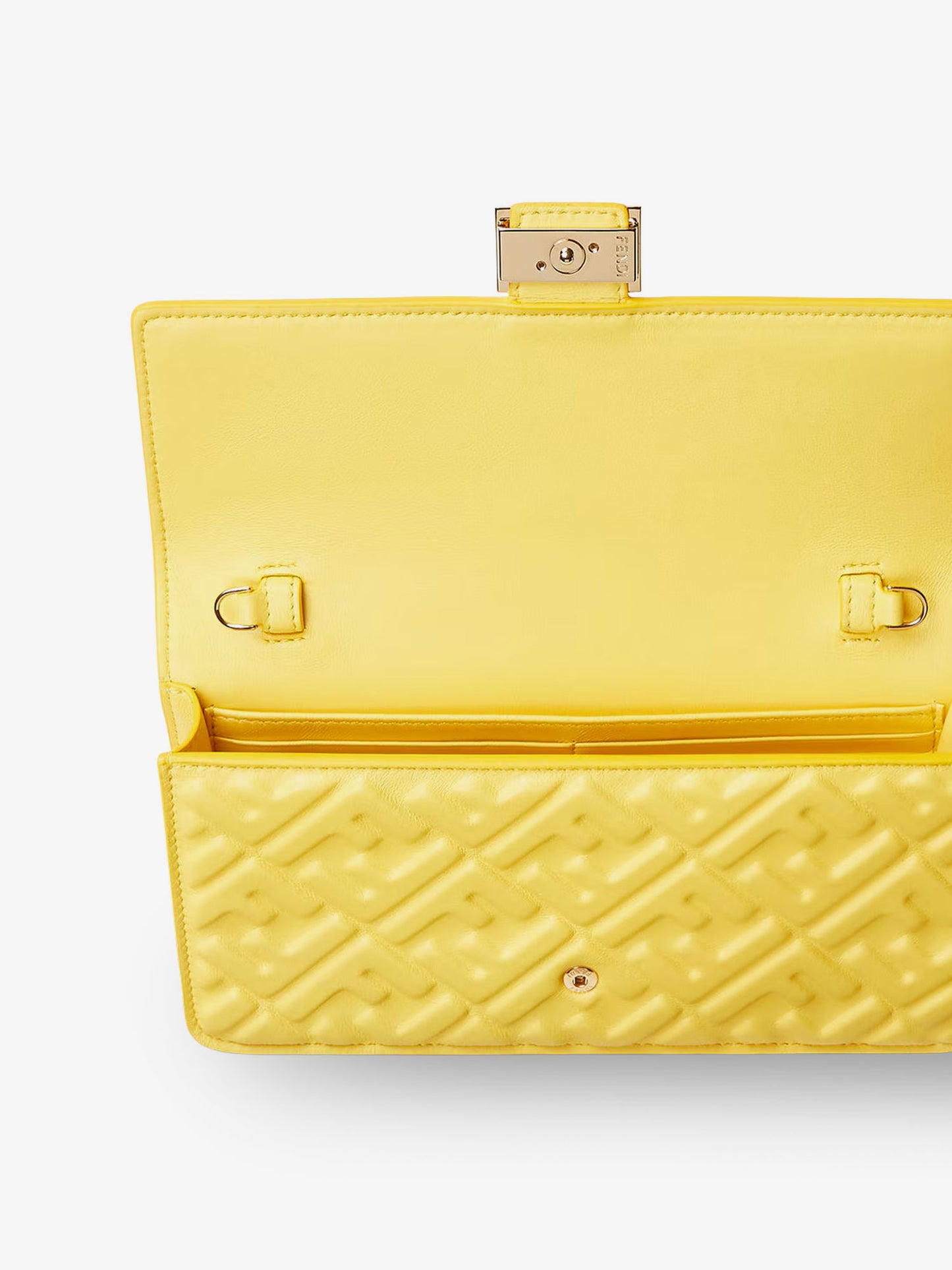 Leather Wallet on Chain Baguette