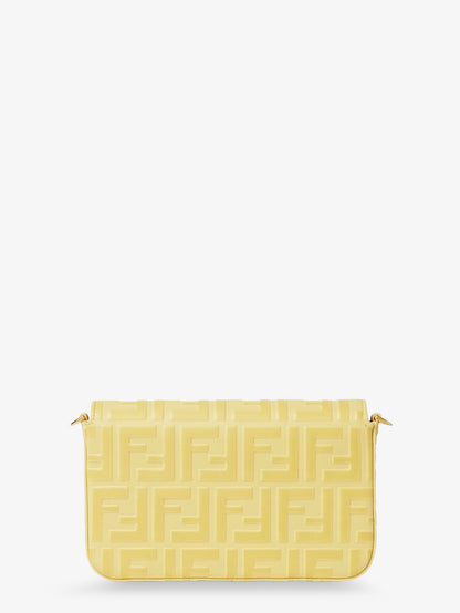 Borsa a tracolla Wallet On Chain FF Diamonds in pelle con motivo FF in rilievo thumbnail