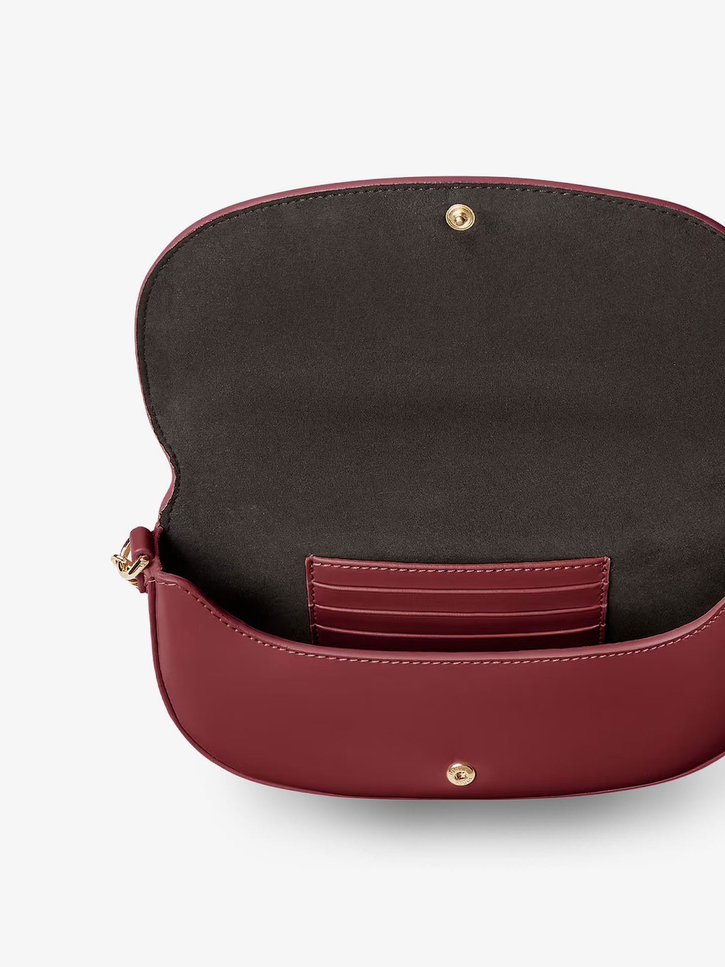 Wallet on Chain Fendigraphy leather crossbody bag