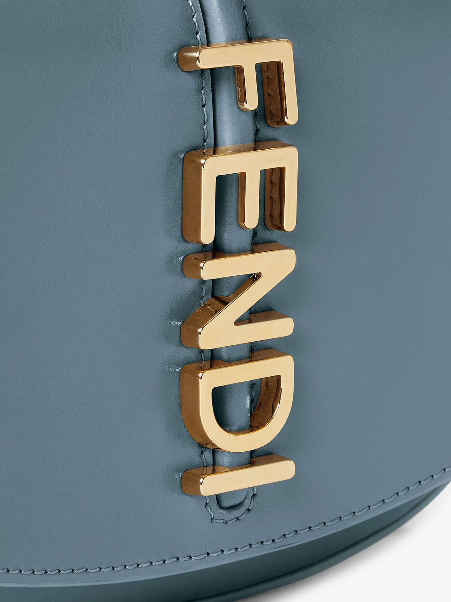 Wallet on Chain Fendigraphy leather crossbody bag