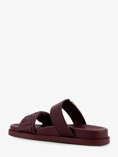 Fendi Feel low leather sandals thumbnail