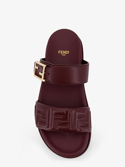 Fendi Feel low leather sandals thumbnail