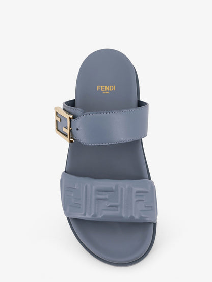Fendi Feel low leather sandals thumbnail