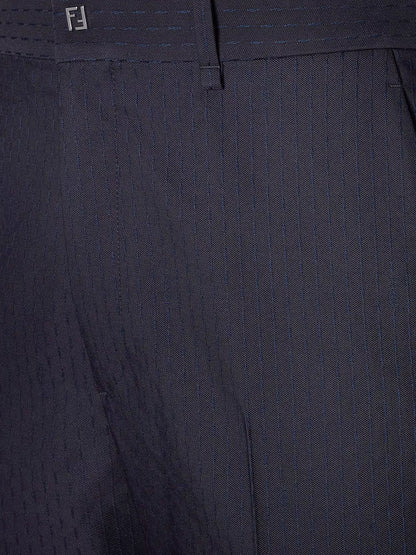 Trousers Wool Tonal Stitching thumbnail