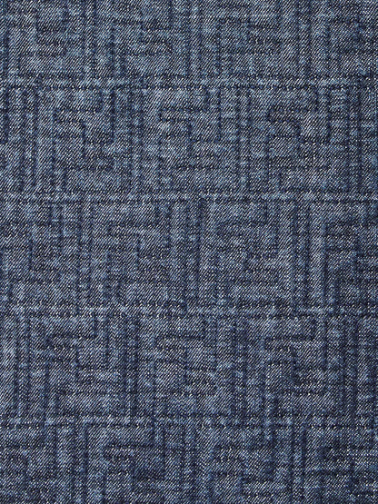 Padded denim mini dress thumbnail