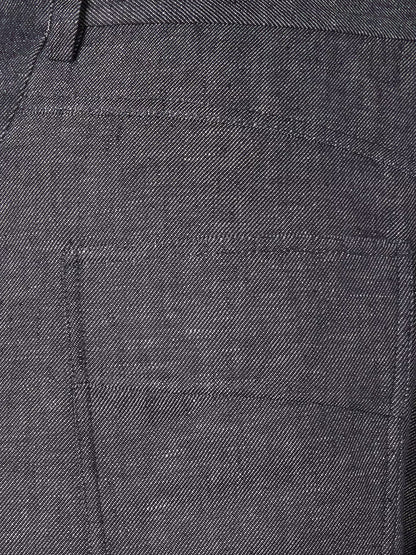 Relaxed linen, cotton and silk jeans thumbnail