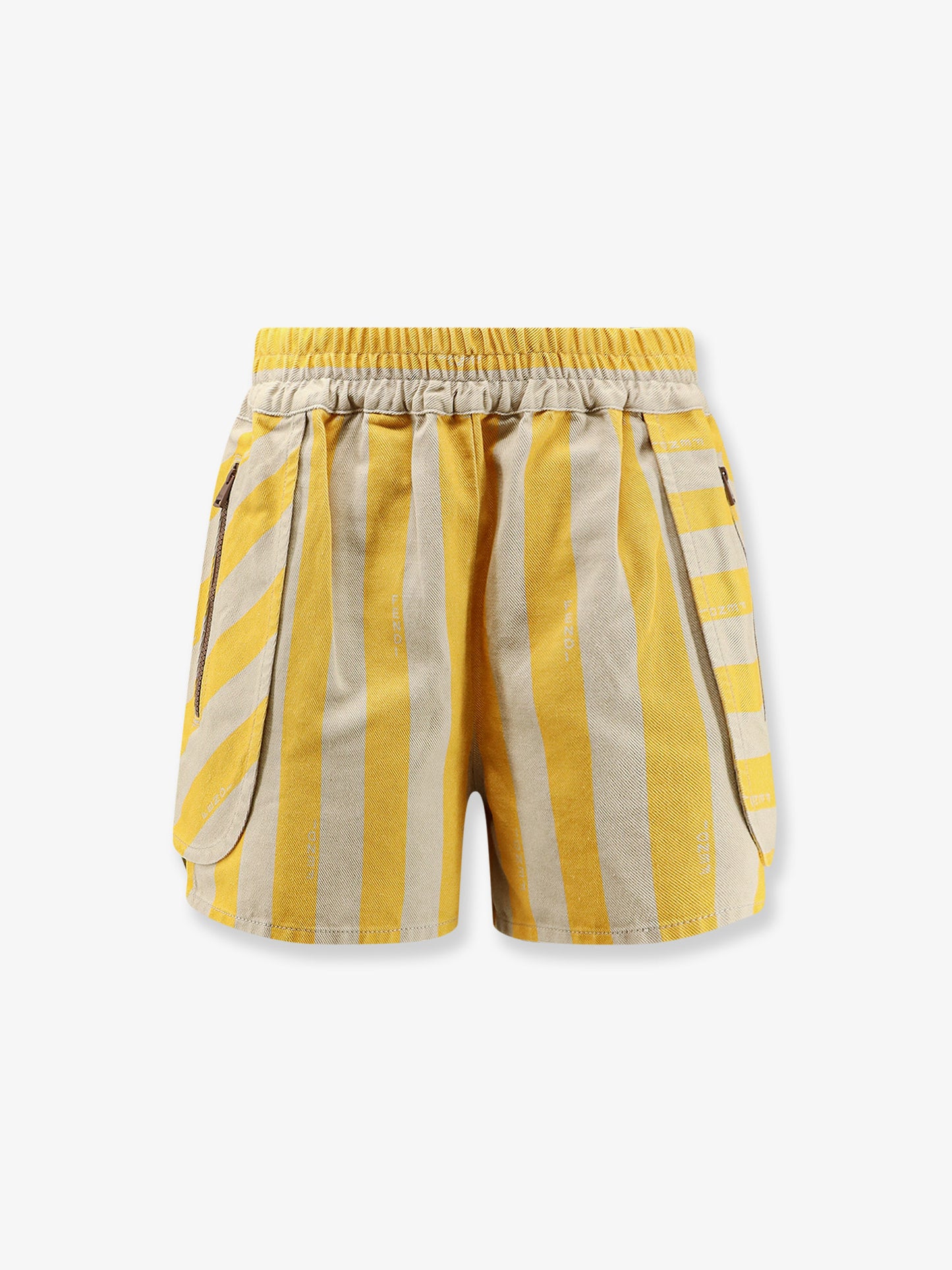 Shorts in cotone e lino