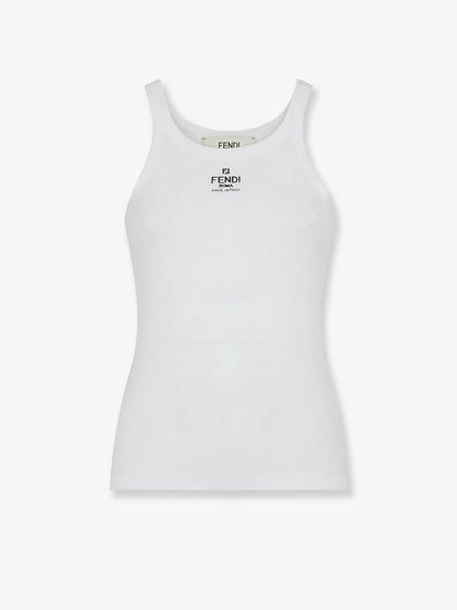 Ribbed cotton tank top thumbnail
