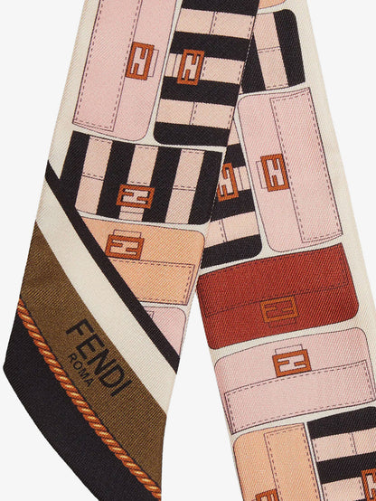 Wrappy multicolor silk bandeau thumbnail