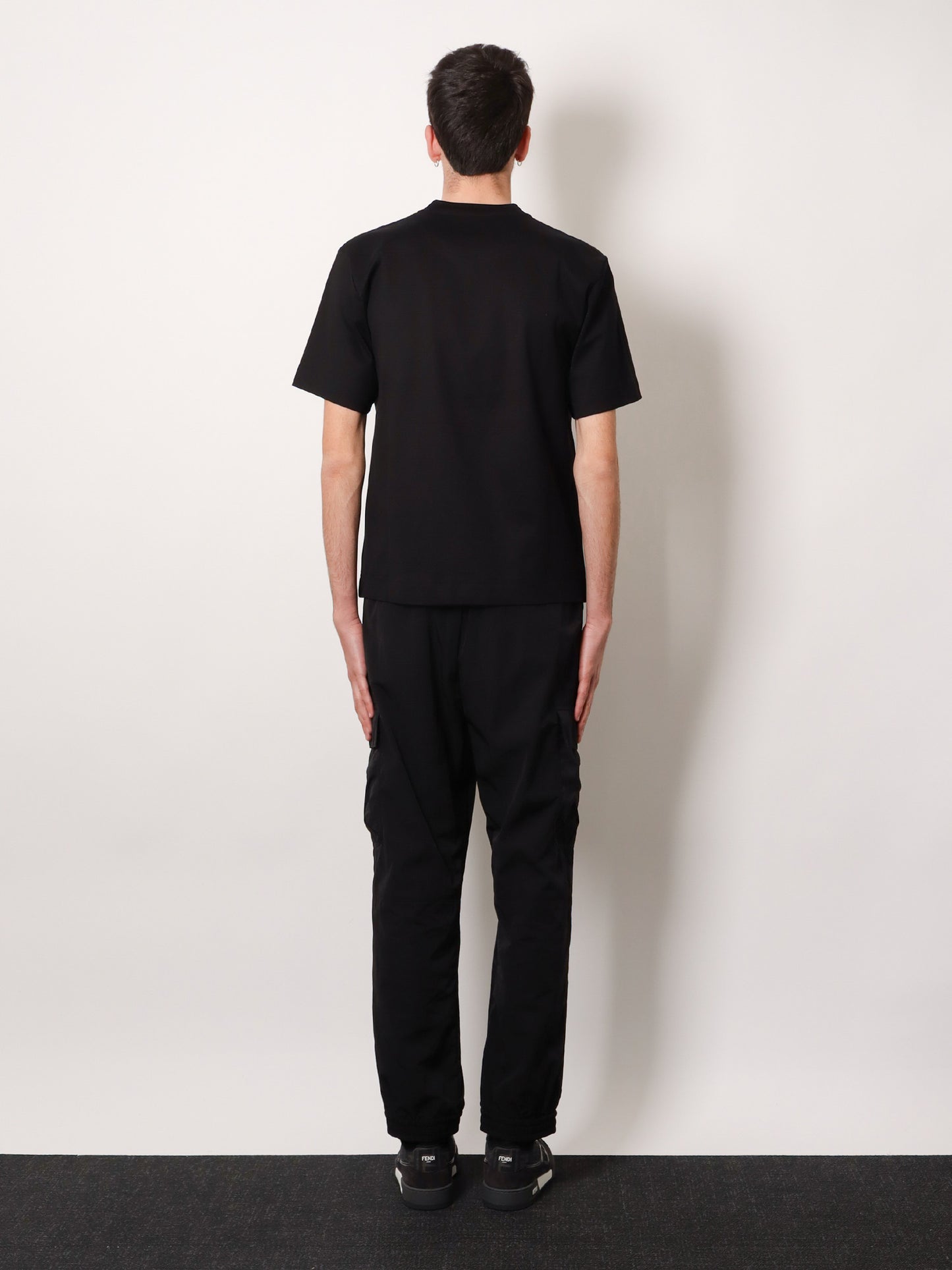 Cotton t-shirt with FF detail