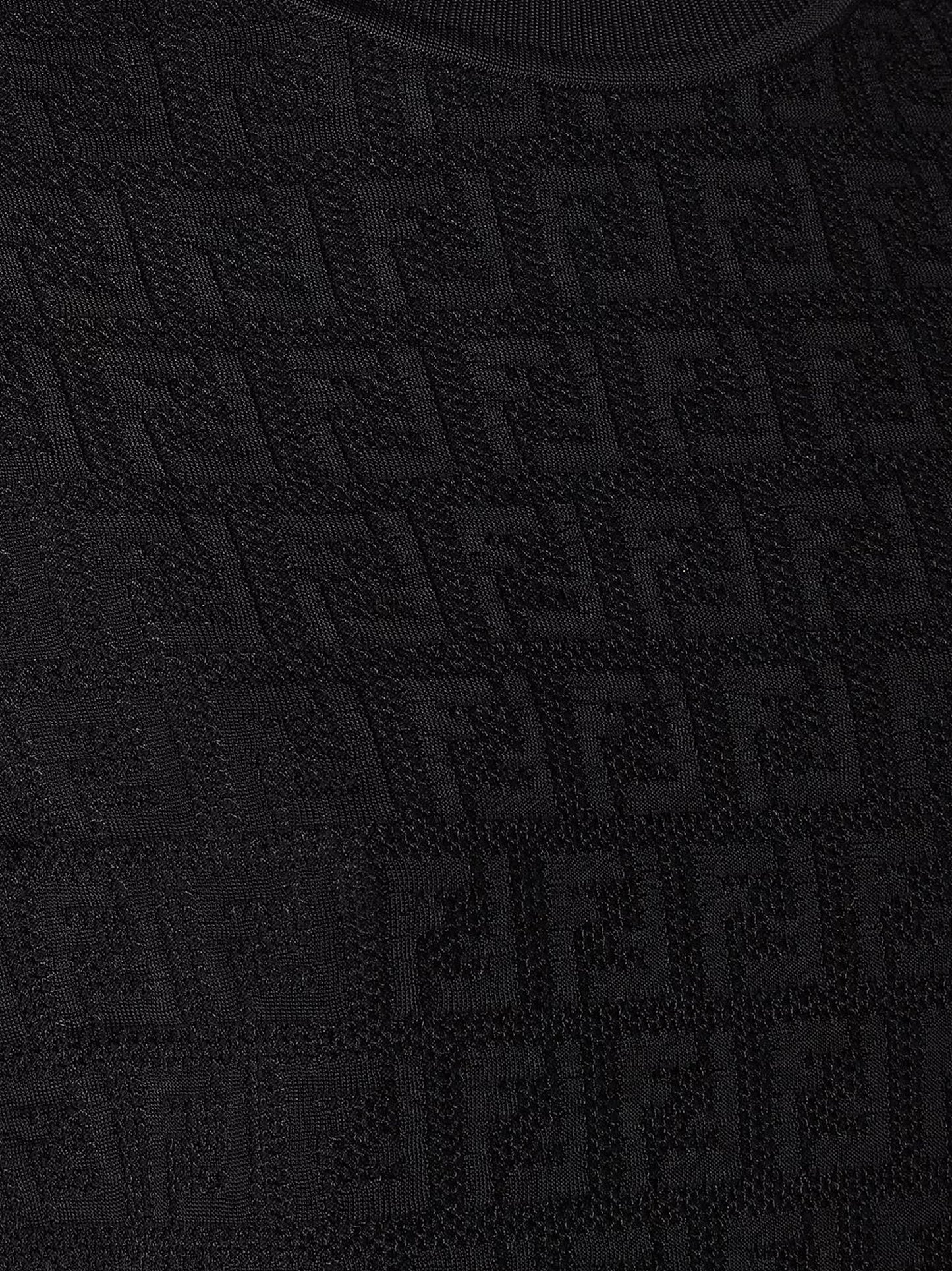 FF cotton and viscose sweater