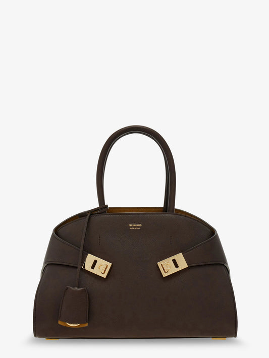Hug soft M leather shoulder bag