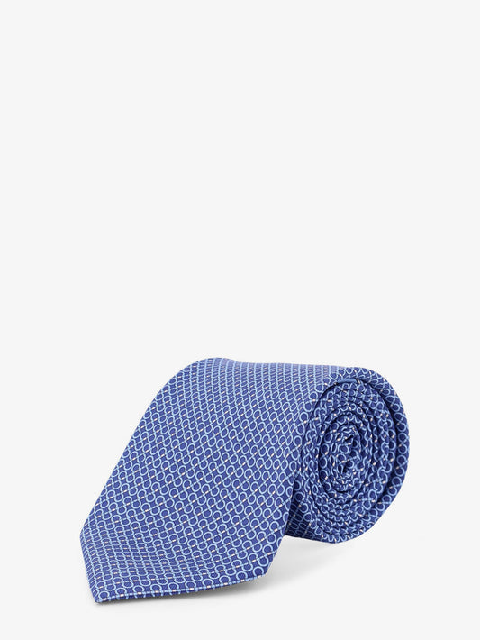 Brain silk tie