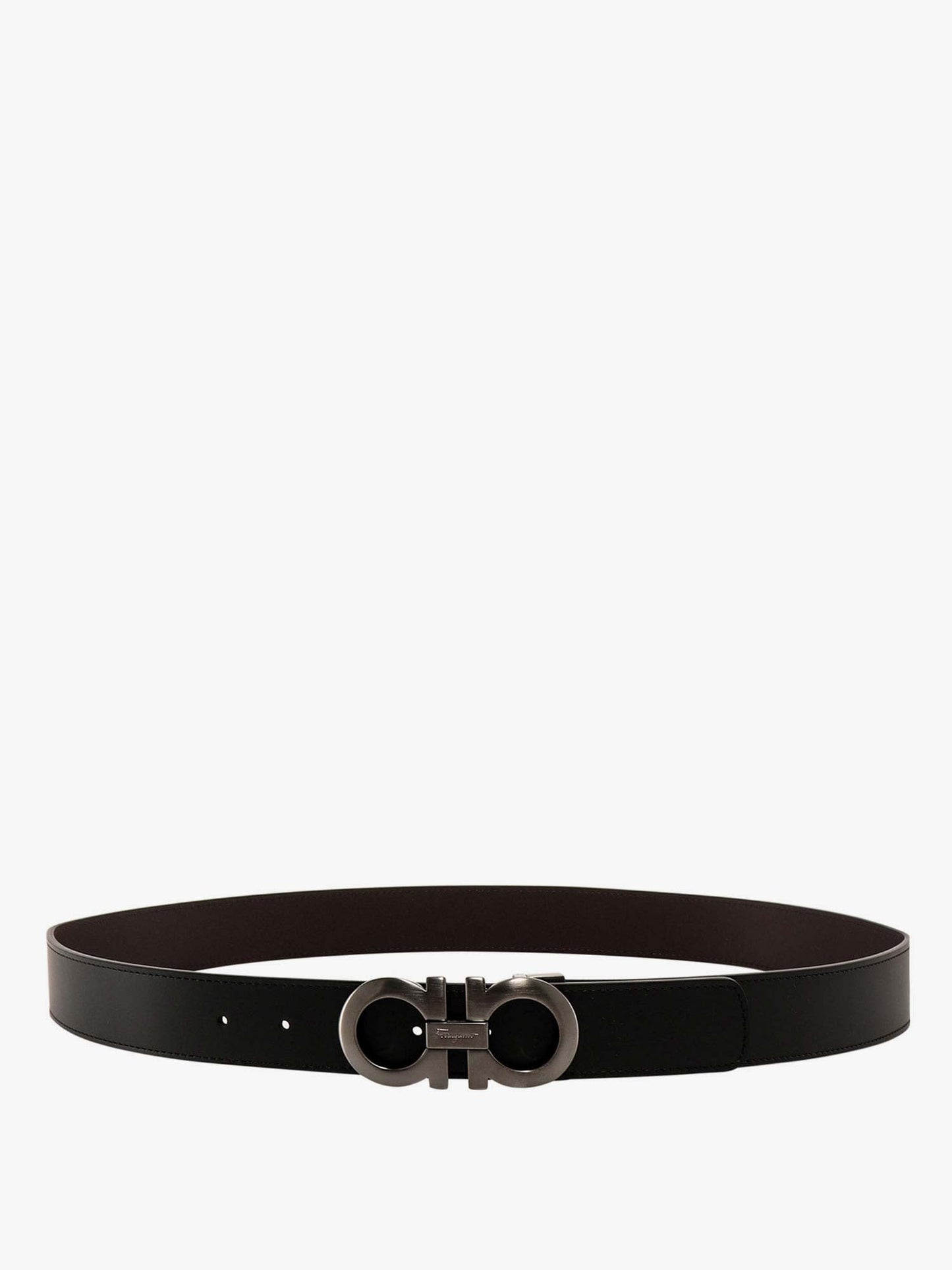 Reversible leather belt