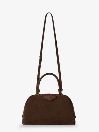 Antigona East West bag in suede thumbnail