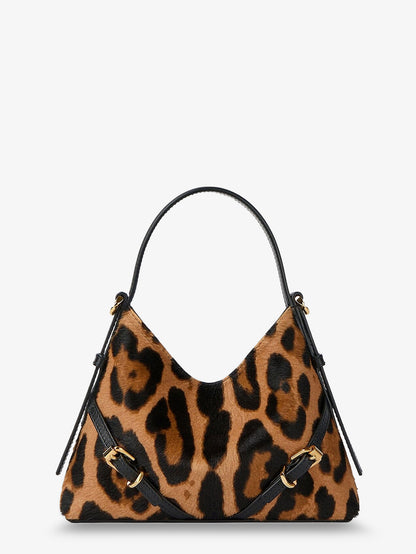 Voyou Nano bag pony skin crossbody bag with animal print thumbnail