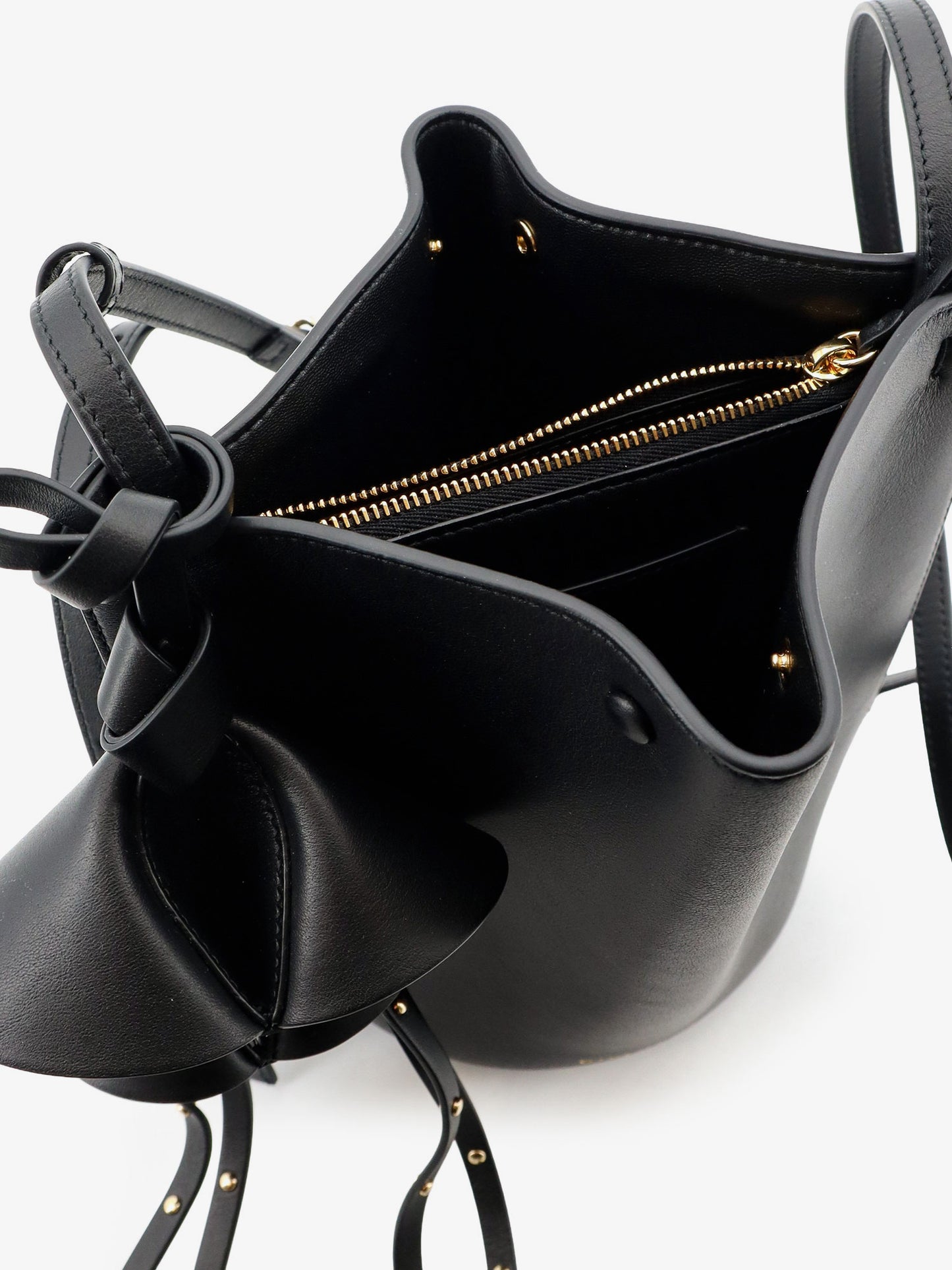 Borsa a tracolla Nano Snap in pelle