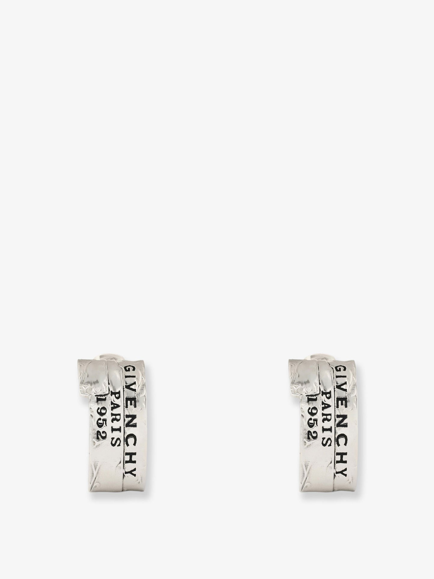 Orecchini Givenchy Tape in metallo e smalto
