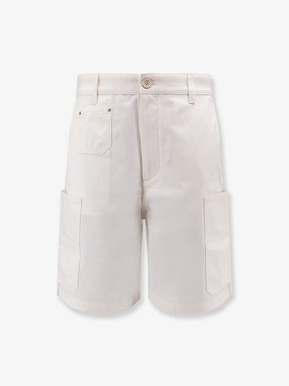 Cotton bermuda shorts with Logo embroidery thumbnail