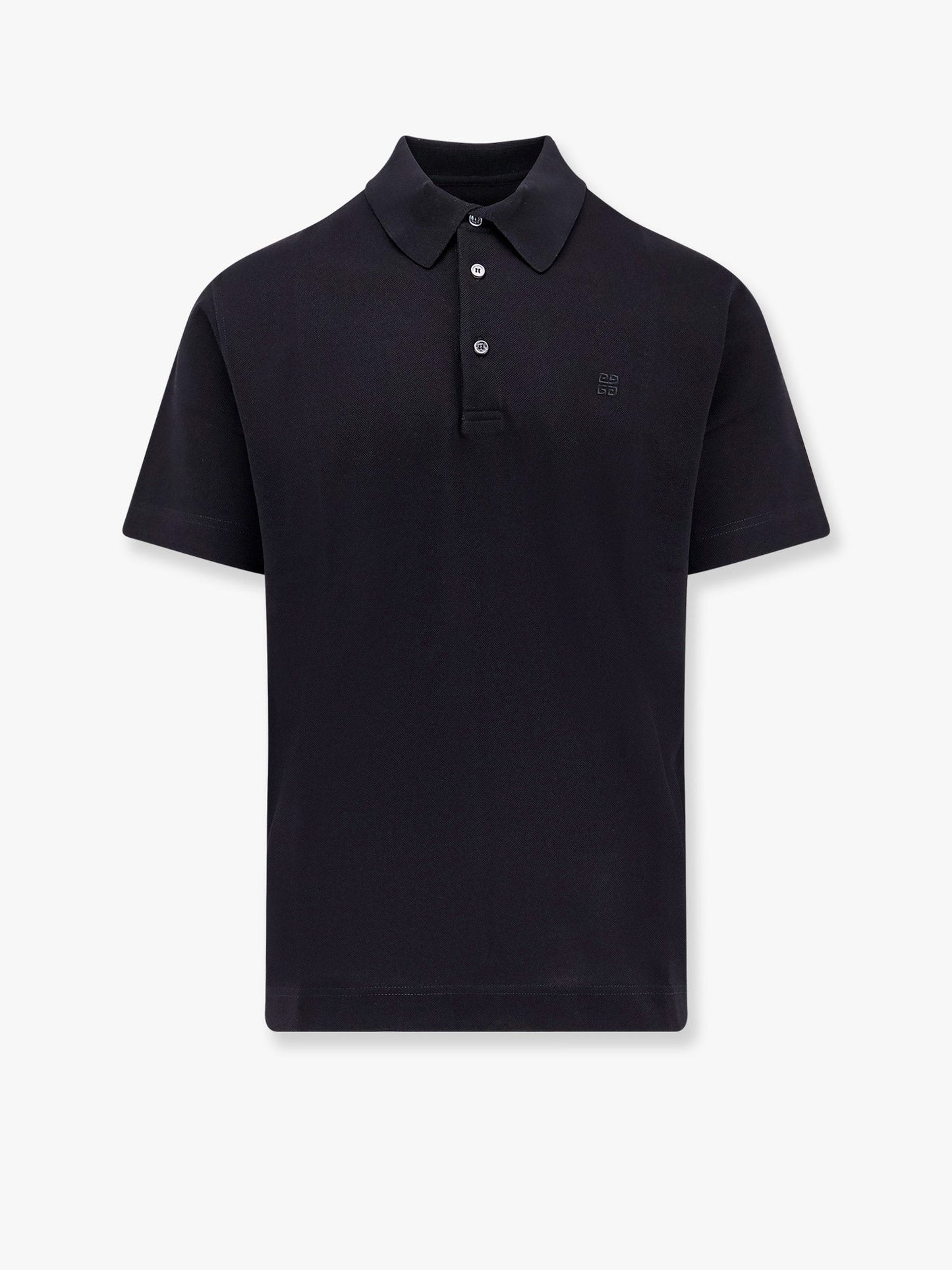 Maglia polo in cotone piqué con ricamo 4g