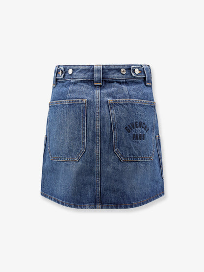 Denim mini skirt thumbnail