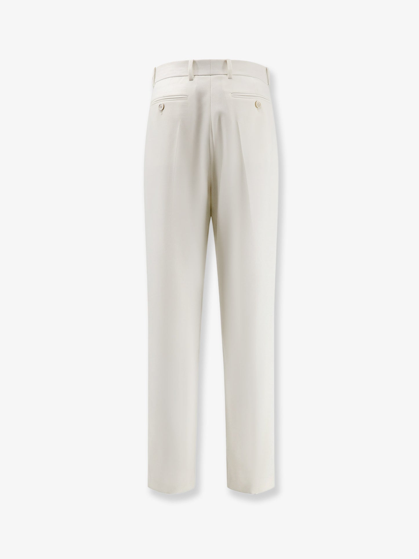 Wool and mohair trousers