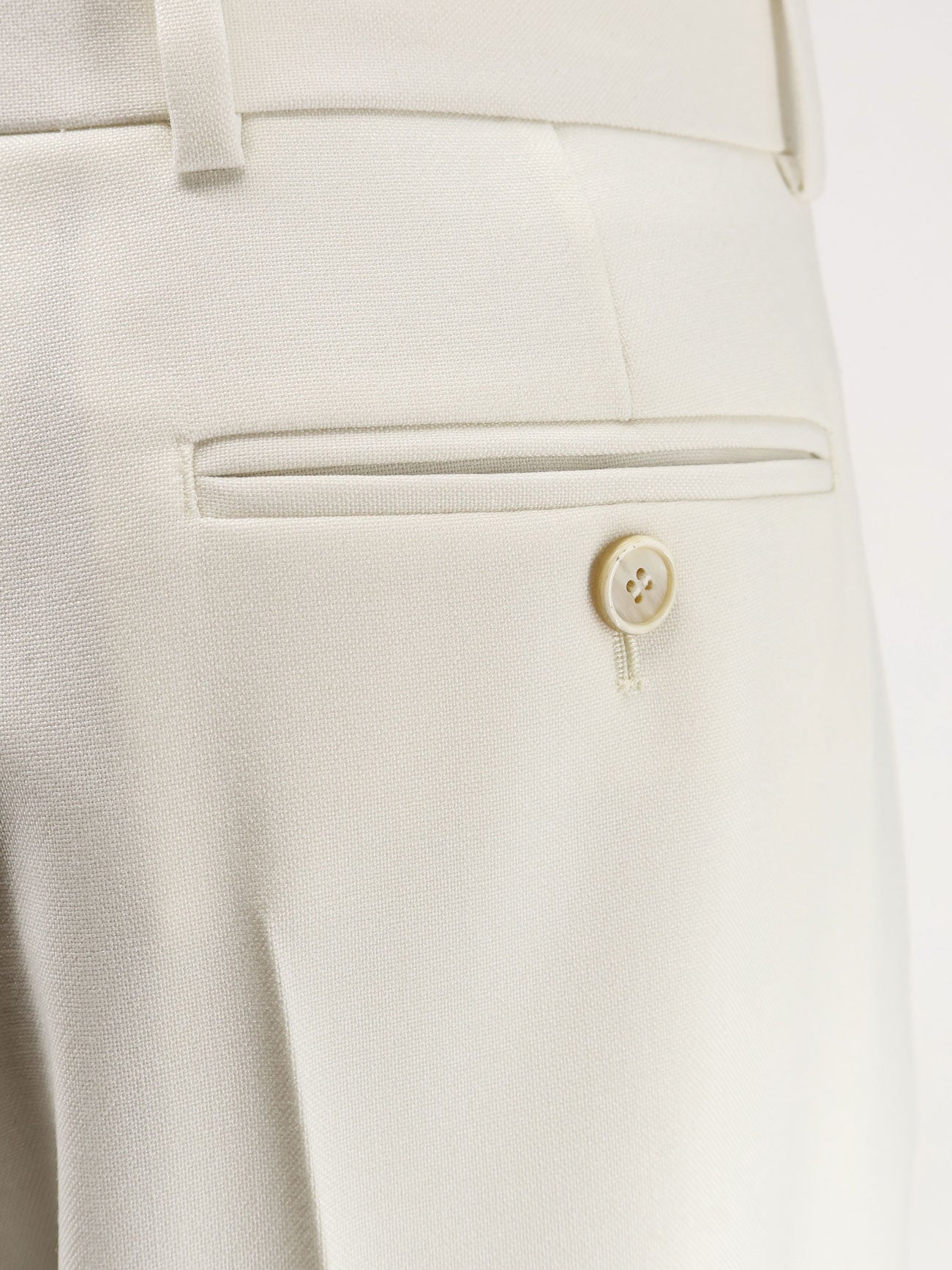 Wool and mohair trousers