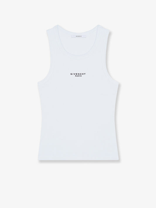 Cotton blend tank top