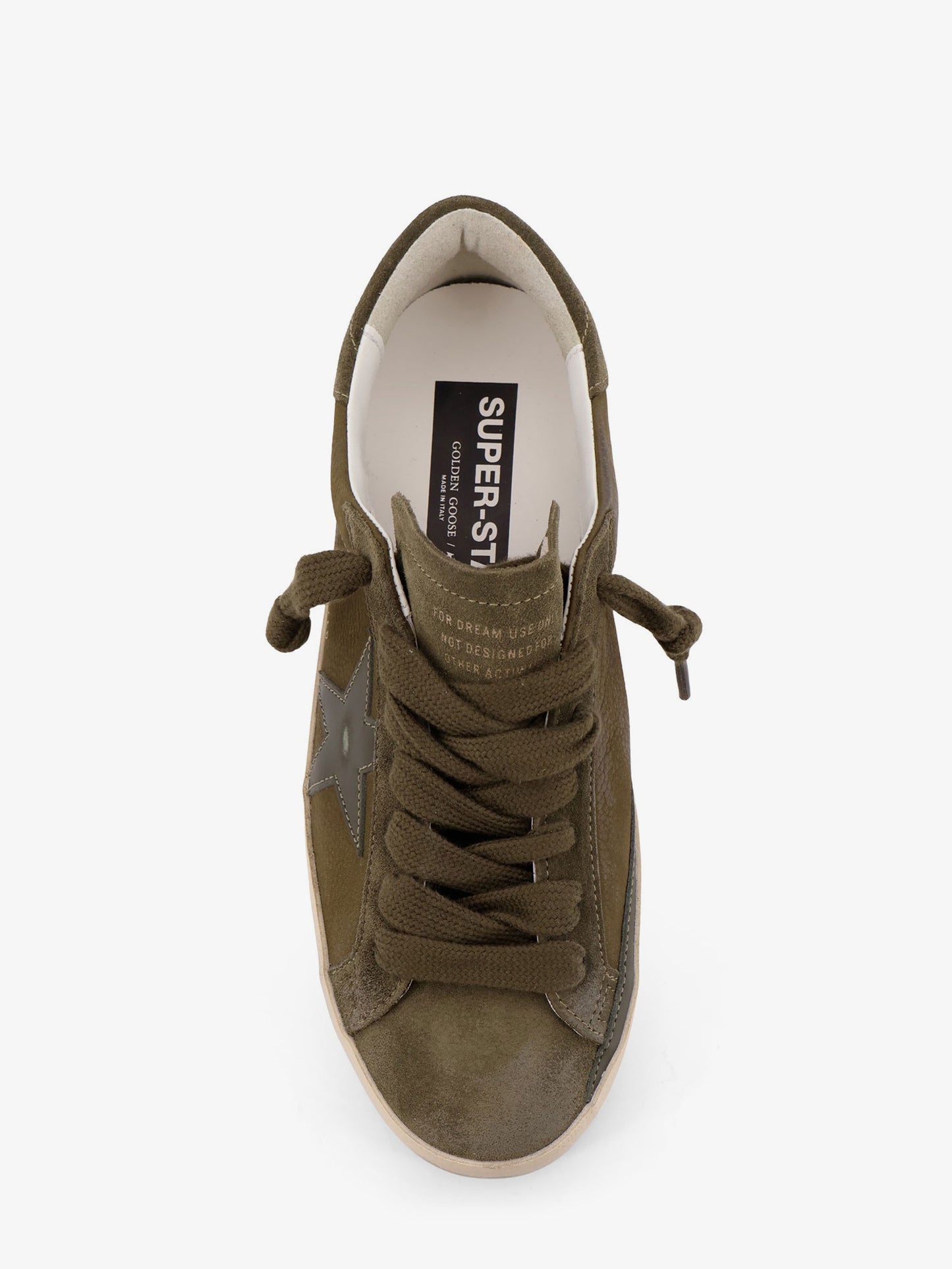 Sneakers Super Star Classic with List in pelle e suede