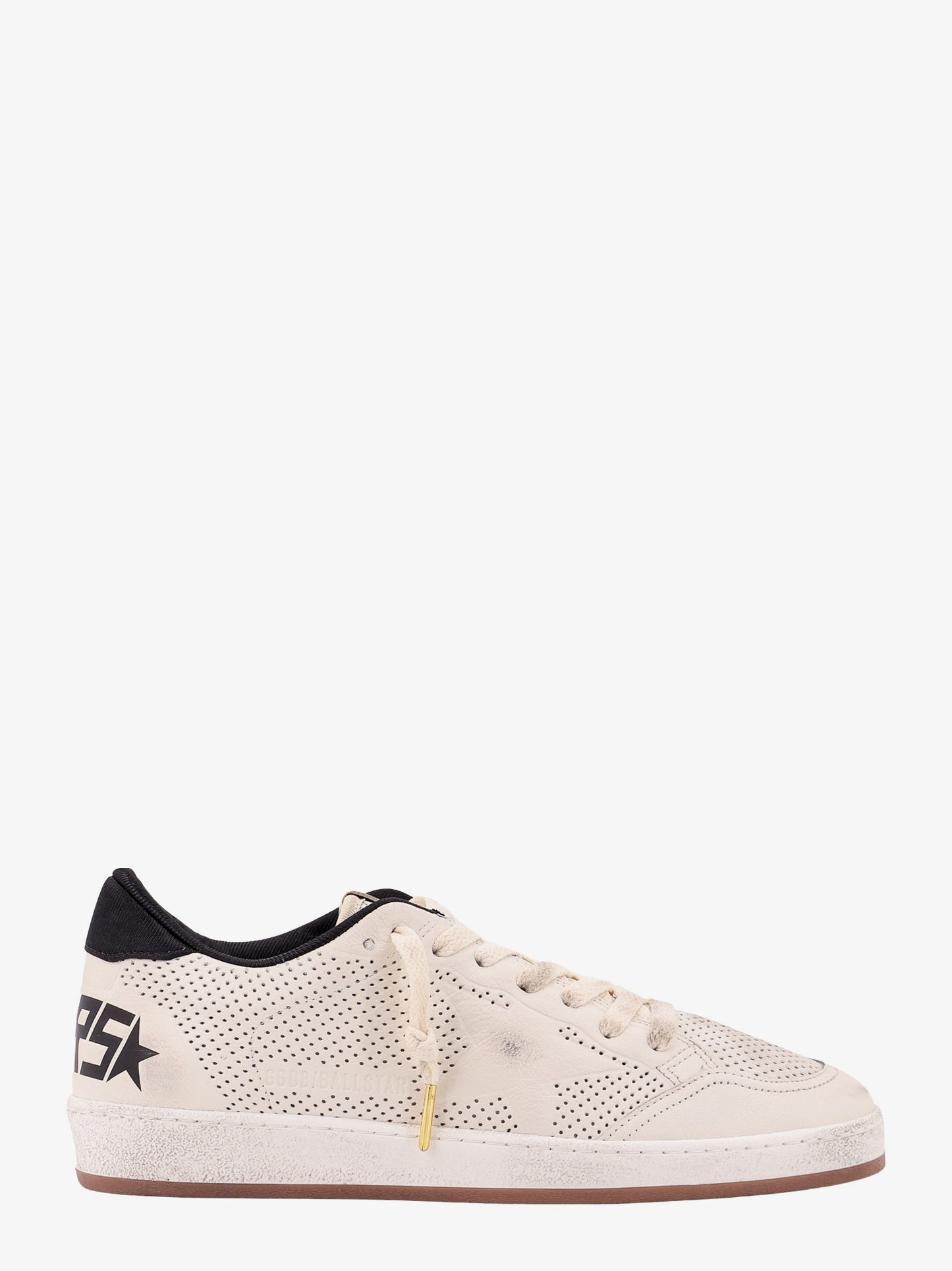 Sneakers HF Ball Star in pelle traforata
